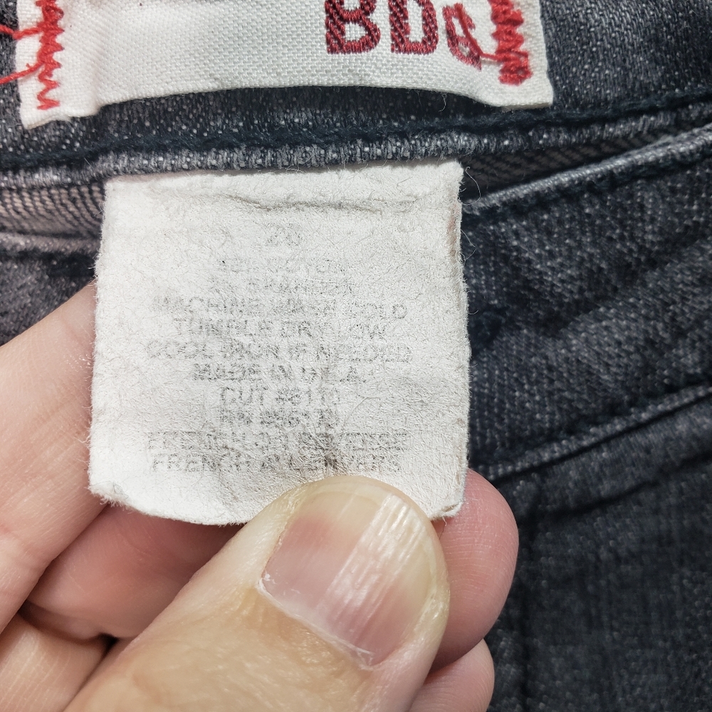 BDG Urban Outfitters Faded Mid-rise Black Skinny - Picture 4 of 6